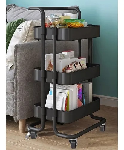 Miniatura 3 de Estante Organizador Carrito Ruedas Cocin